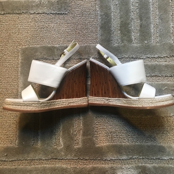 POLLINI - Bamboo Strappy Platform Leather sandal - Picture 2 of 5